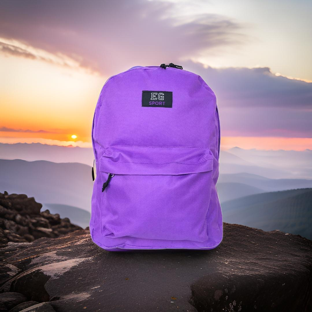 EVERY DAY HERO PURPLE BACKPACK